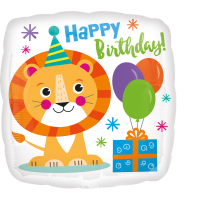 Standard Happy Lion Birthday